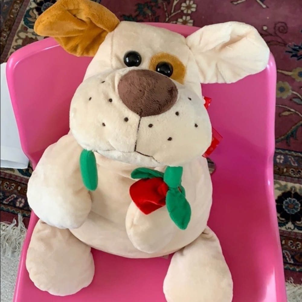 Love rose plush Dog stuff animal great condition